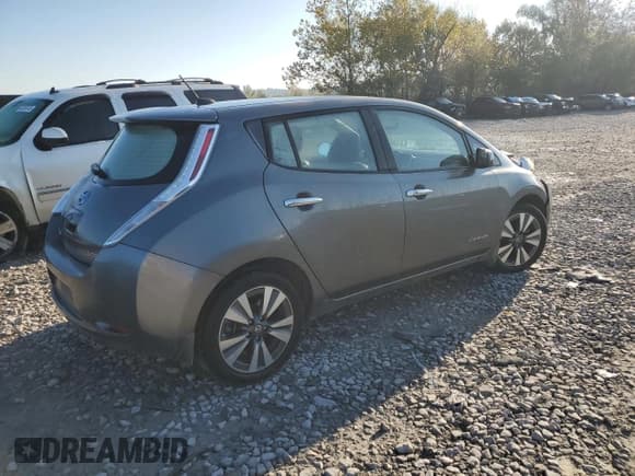 ✅ 2016 Nissan LEAF S • VIN: 1N4BZ0CP0GC304550 • Lot: 90849605. Wystawiony na Copart z przebiegiem 81 134 mil. Bezpłatny archiwum sprzedaży aukcyjnych z USA i szczegółowy raport historii pojazdu na DreamBid. Zdjęcie 3.