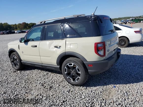 ✅ 2024 Ford Bronco Sport Outer Banks • VIN: 3FMCR9C65RRF03734 • Lot: 89521015. Wystawiony na Copart z przebiegiem 6 065 mil. Bezpłatny archiwum sprzedaży aukcyjnych z USA i szczegółowy raport historii pojazdu na DreamBid. Zdjęcie 2.