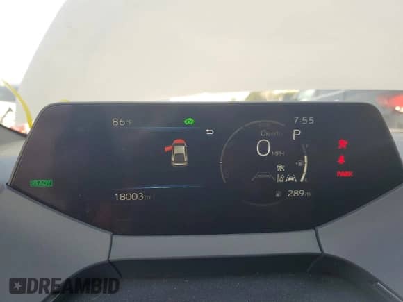 2024 Toyota Prius LE with VIN JTDACAAU5R3025104, listed as a Copart auction lot 65556565 with 18,003 mi miles and Salvage title. Bid and sale history available at DreamBid. Image 9.