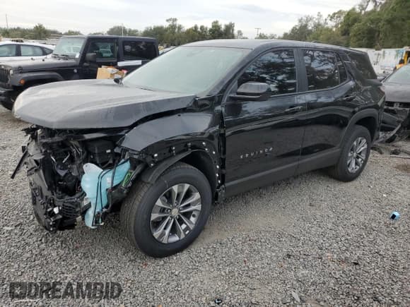 ✅ 2025 Chevrolet Equinox FWD LT • VIN: 3GNAXHEG3SL256442 • Лот: 86992505. Опубликован ранее на Copart с пробегом 194 миль. Бесплатный доступ к архиву аукционных продаж из США и подробный отчёт об истории автомобиля на DreamBid. Изображение 1.
