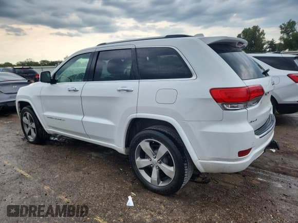 ✅ 2016 Jeep Grand Cherokee Overland • VIN: 1C4RJFCG5GC385029 • Lot: 80877655. Listed on Copart with 111,235 mi. Free auction sales archive from the USA and detailed vehicle history report at DreamBid. Image 2.