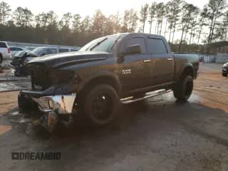 2014 Ram 1500 Big Horn with VIN 1C6RR7LM1ES286223, listed as a Copart auction lot 46526215 with 203,312 mi miles and Salvage title. Bid and sale history available at DreamBid. Image 1.