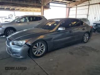 ✅ 2017 Infiniti Q50 Premium • VIN: JN1EV7AP9HM732811 • Lot: 91130195. Listed on Copart with 125,487 mi. Free auction sales archive from the USA and detailed vehicle history report at DreamBid. Image 1.