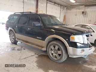 ✅ 2008 Ford Expedition Max Eddie Bauer • VIN: 1FMFK185X8LA10633 • Lot: 42757055. Wystawiony na IAAI z przebiegiem 328 145 mil. Bezpłatny archiwum sprzedaży aukcyjnych z USA i szczegółowy raport historii pojazdu na DreamBid. Zdjęcie 1.