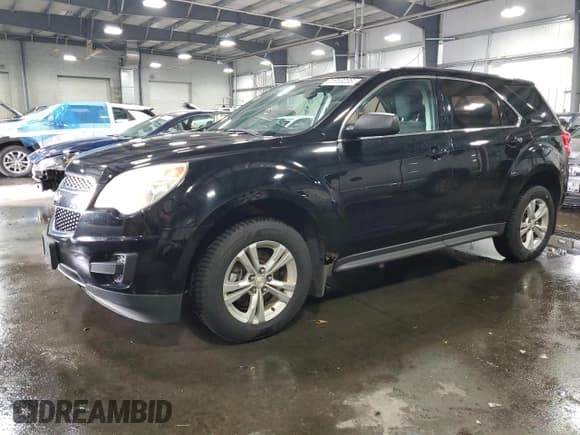 ✅ 2015 Chevrolet Equinox LS • VIN: 2GNFLEEK8F6218381 • Lot: 91913235. Listed on Copart with 163,519 mi. Free auction sales archive from the USA and detailed vehicle history report at DreamBid. Image 1.