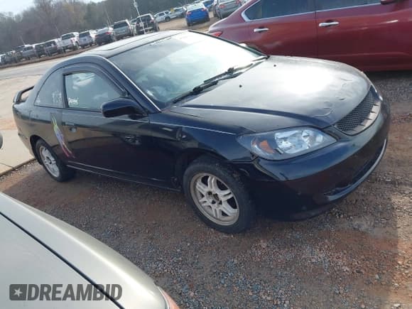 ✅ 2005 Honda Civic EX • VIN: 1HGEM22915L050091 • Lot: 43865926. Listed on IAAI with 166,768 mi. Free auction sales archive from the USA and detailed vehicle history report at DreamBid. Image 1.