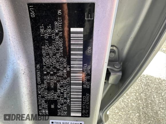 ✅ 2011 Toyota Land Cruiser • VIN: JTMHY7AJ7B5011336 • Lot: 43579395. Wystawiony na Copart z przebiegiem 184 681 mil. Bezpłatny archiwum sprzedaży aukcyjnych z USA i szczegółowy raport historii pojazdu na DreamBid. Zdjęcie 10.