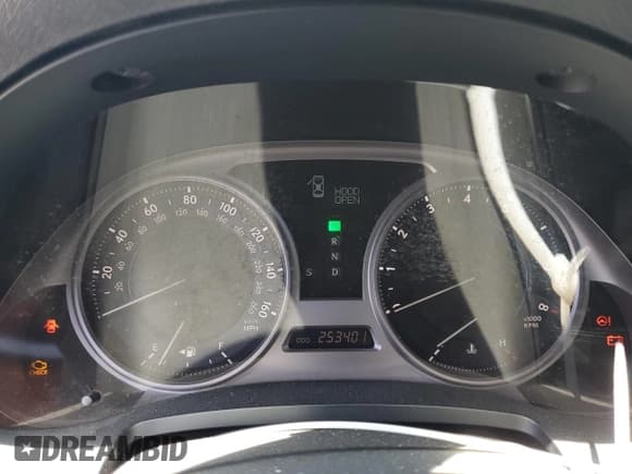 ✅ 2010 Lexus IS 250 • VIN: JTHBF5C21A5124105 • Lot: 61982115. Listed on Copart with 253,401 mi. Free auction sales archive from the USA and detailed vehicle history report at DreamBid. Image 9.