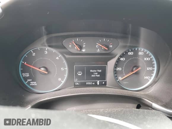 2018 Chevrolet Equinox LT z VIN 3GNAXLEU6JL268883, wystawiony jako Copart lot #44212915 z przebiegiem 91 552 mil mil oraz Szkoda całkowita • Salvage title. Historia ofert i sprzedaży dostępna na DreamBid. Obrazek 9.