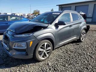 ✅ 2019 Hyundai Kona Ultimate • VIN: KM8K53A50KU380583 • Лот: 86679545. Опубликован ранее на Copart с пробегом 60 869 миль. Бесплатный доступ к архиву аукционных продаж из США и подробный отчёт об истории автомобиля на DreamBid. Изображение 1.