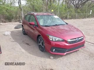 ✅ 2021 Subaru Impreza Premium • VIN: 4S3GTAV67M3706590 • Lot: 42054483. Listed on IAAI with 74,455 mi. Free auction sales archive from the USA and detailed vehicle history report at DreamBid. Image 1.