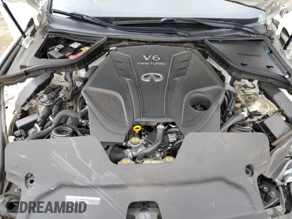 ✅ 2019 Infiniti Q50 Red Sport 400 • VIN: JN1FV7AR8KM830077 • Lot: 82475955. Listed on Copart with 62,191 mi. Free auction sales archive from the USA and detailed vehicle history report at DreamBid. Image 11.