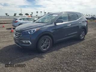 2017 Hyundai Santa Fe 2.4L с VIN 5NMZU3LB6HH003846, выставлен на аукционе Copart как лот 91391825 с пробегом 110 328 миль миль и Чистый • Clean title. История ставок и продаж доступна на DreamBid. Изображение 1.