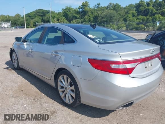 ✅ 2013 Hyundai Azera • VIN: KMHFH4JG8DA308809 • Лот: 42411097. Опубликован ранее на IAAI с пробегом 90 594 миль. Бесплатный доступ к архиву аукционных продаж из США и подробный отчёт об истории автомобиля на DreamBid. Изображение 3.