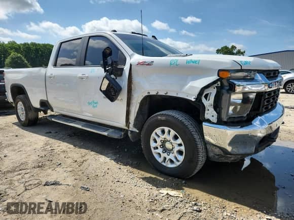 2021 Chevrolet Silverado 3500HD LT z VIN 1GC4YTEY5MF268295, wystawiony jako Copart lot #64107825 z przebiegiem 83 027 mil mil oraz Szkoda całkowita • Salvage title. Historia ofert i sprzedaży dostępna na DreamBid. Obrazek 4.