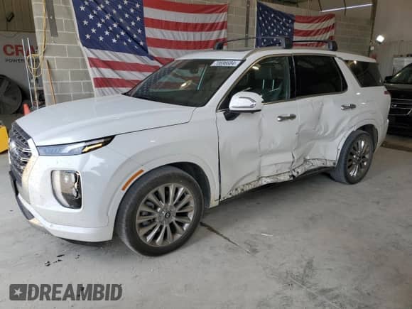 2020 Hyundai Palisade Limited с VIN KM8R5DHE7LU155377, выставлен на аукционе Copart как лот 70696684 с пробегом 51 945 миль миль и Списание • Salvage title. История ставок и продаж доступна на DreamBid. Изображение 1.