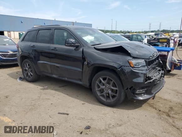 ✅ 2020 Jeep Grand Cherokee Limited X • VIN: 1C4RJFBT1LC254169 • Lot: 68414185. Listed on Copart with 52,302 mi. Free auction sales archive from the USA and detailed vehicle history report at DreamBid. Image 4.