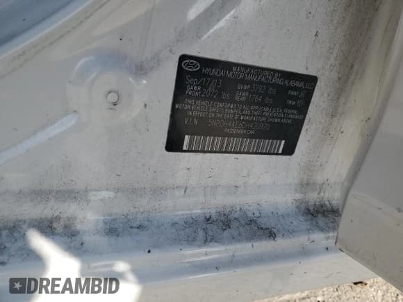 ✅ 2013 Hyundai Elantra GLS • VIN: 5NPDH4AE8DH420920 • Lot: 82006105. Listed on Copart with 126,885 mi. Free auction sales archive from the USA and detailed vehicle history report at DreamBid. Image 12.