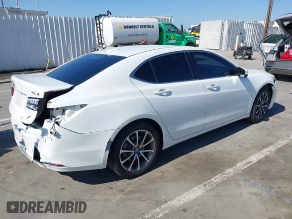 ✅ 2015 Acura TLX Advance • VIN: 19UUB2F70FA009975 • Lot: 42894630. Listed on IAAI with 93,380 mi. Free auction sales archive from the USA and detailed vehicle history report at DreamBid. Image 4.