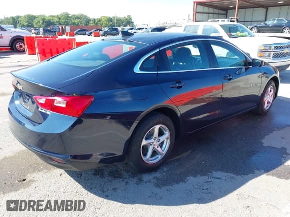 ✅ 2017 Chevrolet Malibu LS • VIN: 1G1ZB5ST6HF165297 • Lot: 43293408. Listed on IAAI with 144,427 mi. Free auction sales archive from the USA and detailed vehicle history report at DreamBid. Image 4.