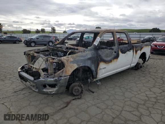 ✅ 2021 Ram 2500 Big Horn • VIN: 3C6UR5DJ8MG594238 • Lot: 47605115. Listed on Copart with Not provided. Free auction sales archive from the USA and detailed vehicle history report at DreamBid. Image 1.