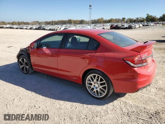 ✅ 2014 Honda Civic Si • VIN: 2HGFB6E56EH702520 • Lot: 92478795. Listed on Copart with 140,425 mi. Free auction sales archive from the USA and detailed vehicle history report at DreamBid. Image 2.