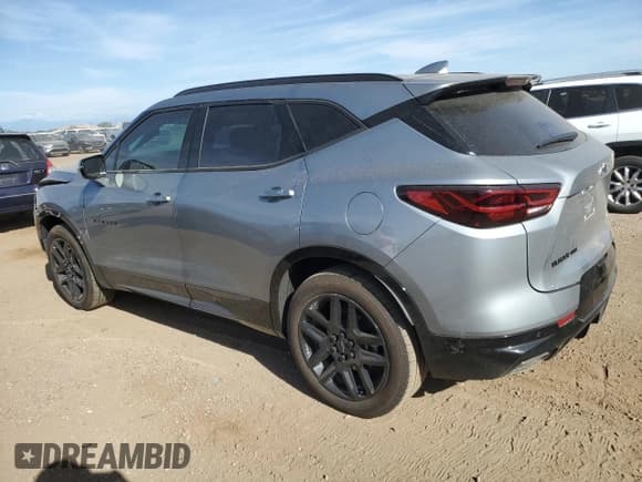 ✅ 2024 Chevrolet Blazer RS • VIN: 3GNKBKRS3RS161832 • Lot: 71872165. Listed on Copart with 18,730 mi. Free auction sales archive from the USA and detailed vehicle history report at DreamBid. Image 2.