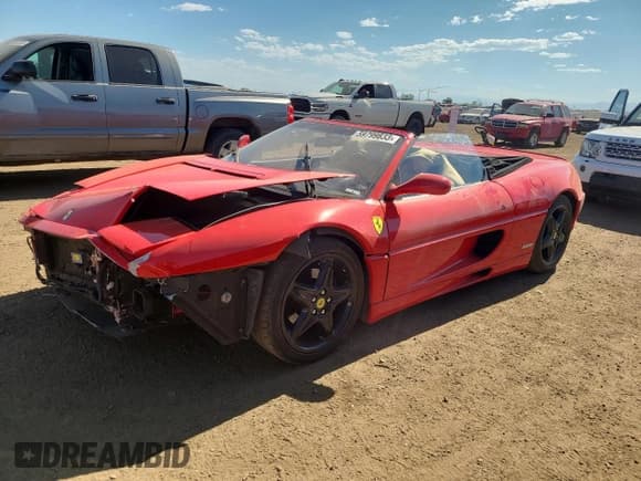 ✅ 1995 Ferrari F355 • VIN: ZFFPR48A8S0102689 • Lot: 59799833. Wystawiony na Copart z przebiegiem 48 204 mil. Bezpłatny archiwum sprzedaży aukcyjnych z USA i szczegółowy raport historii pojazdu na DreamBid. Zdjęcie 1.