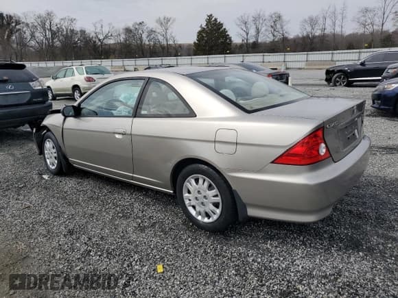 ✅ 2004 Honda Civic • VIN: 1HGEM21694L065735 • Lot: 46882555. Wystawiony na Copart z przebiegiem 164 520 mil. Bezpłatny archiwum sprzedaży aukcyjnych z USA i szczegółowy raport historii pojazdu na DreamBid. Zdjęcie 2.