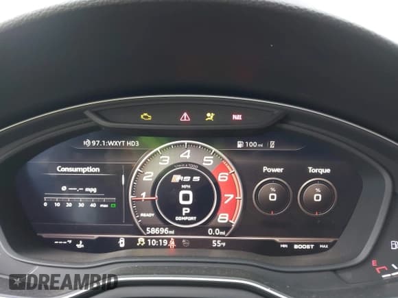 ✅ 2018 Audi RS 5 • VIN: WUAPWAF54JA902140 • Lot: 42996212. Listed on IAAI with 58,697 mi. Free auction sales archive from the USA and detailed vehicle history report at DreamBid. Image 7.