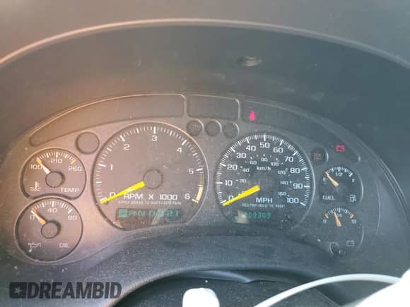 2001 Chevrolet Blazer LS с VIN 1GNCT18W91K189599, выставлен на аукционе Copart как лот 74595674 с пробегом 208 309 миль миль и Списание • Salvage title. История ставок и продаж доступна на DreamBid. Изображение 9.