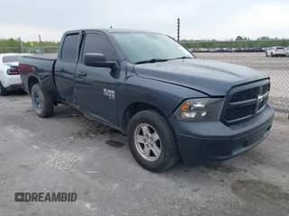 2021 Ram 1500 Tradesman z VIN 1C6RR6FG1MS584995, wystawiony jako IAAI lot #41913207 z przebiegiem 117 217 mil mil oraz . Historia ofert i sprzedaży dostępna na DreamBid. Obrazek 1.