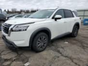 ✅ 2022 Nissan Pathfinder S • VIN: 5N1DR3AC4NC242454 • Lot: 44058363. Listed on Copart with 10,278 mi. Free auction sales archive from the USA and detailed vehicle history report at DreamBid. Image 1.