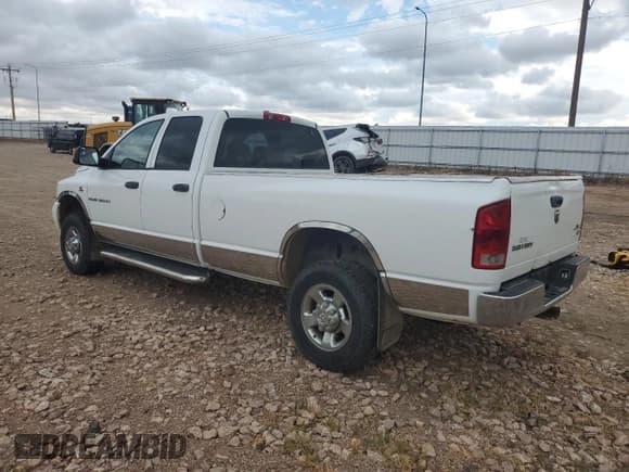 ✅ 2006 Dodge 3500 SLT • VIN: 3D7LX38C46G192848 • Lot: 70917675. Listed on Copart with 258,653 mi. Free auction sales archive from the USA and detailed vehicle history report at DreamBid. Image 2.
