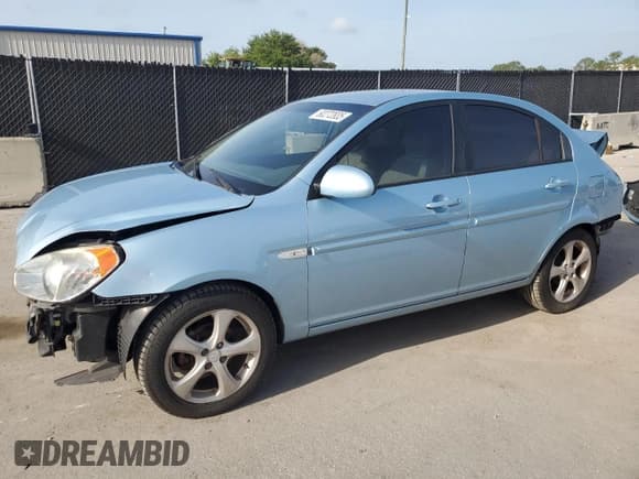 ✅ 2007 Hyundai Accent GLS • VIN: KMHCN46C07U075447 • Лот: 60272835. Опубликован ранее на Copart с пробегом 66 610 миль. Бесплатный доступ к архиву аукционных продаж из США и подробный отчёт об истории автомобиля на DreamBid. Изображение 1.