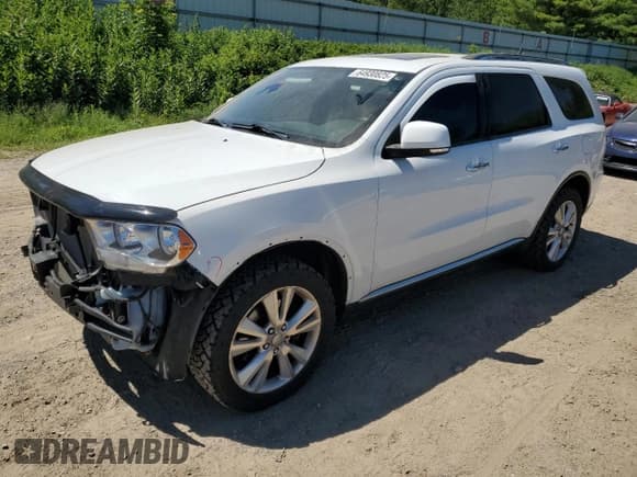 ✅ 2013 Dodge Durango Crew • VIN: 1C4SDJDT8DC697137 • Lot: 64930825. Listed on Copart with 137,680 mi. Free auction sales archive from the USA and detailed vehicle history report at DreamBid. Image 1.