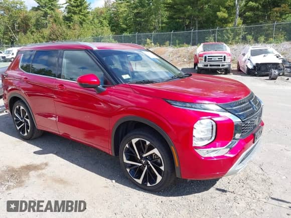 2023 Mitsubishi Outlander SEL z VIN JA4J3VA84PZ021608, wystawiony jako IAAI lot #43251123 z przebiegiem 147 636 mil mil oraz . Historia ofert i sprzedaży dostępna na DreamBid. Obrazek 1.