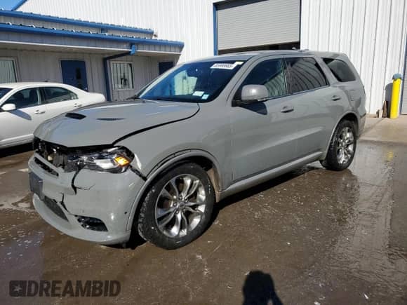2020 Dodge Durango R/T with VIN 1C4SDJCT2LC346966, listed as a Copart auction lot 85900665 with 88,939 mi miles and Salvage title. Bid and sale history available at DreamBid. Image 1.