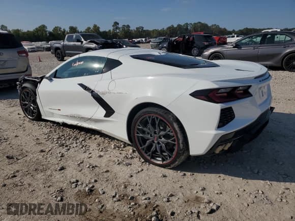 ✅ 2024 Chevrolet Corvette 1LT • VIN: 1G1YA2D48R5122168 • Lot: 89654995. Wystawiony na Copart z przebiegiem Nie podano. Bezpłatny archiwum sprzedaży aukcyjnych z USA i szczegółowy raport historii pojazdu na DreamBid. Zdjęcie 2.