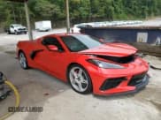 ✅ 2024 Chevrolet Corvette 1LT • VIN: 1G1YA3D44R5101310 • Lot: 70683395. Listed on Copart with 19,199 mi. Free auction sales archive from the USA and detailed vehicle history report at DreamBid. Image 4.