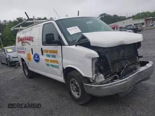 2014 Chevrolet Express Passenger LT с VIN 1GAZGYFG4E1213288, выставлен на аукционе IAAI как лот 42347938 с пробегом 113 614 миль миль и . История ставок и продаж доступна на DreamBid. Изображение 1.