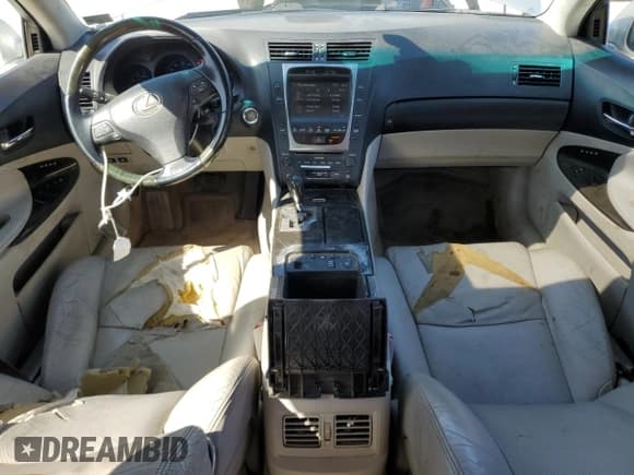 ✅ 2008 Lexus GS 350 • VIN: JTHBE96S780034664 • Lot: 81940255. Listed on Copart with 262,876 mi. Free auction sales archive from the USA and detailed vehicle history report at DreamBid. Image 8.