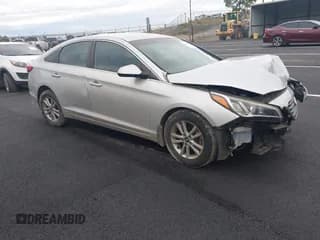 ✅ 2015 Hyundai Sonata SE • VIN: 5NPE24AF3FH144356 • Лот: 43302698. Опубликован ранее на IAAI с пробегом 104 050 миль. Бесплатный доступ к архиву аукционных продаж из США и подробный отчёт об истории автомобиля на DreamBid. Изображение 1.