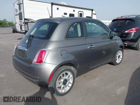 ✅ 2012 FIAT 500 Pop • VIN: 3C3CFFAR7CT124595 • Lot: 42257410. Listed on IAAI with 96,608 mi. Free auction sales archive from the USA and detailed vehicle history report at DreamBid. Image 4.