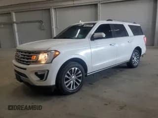 ✅ 2018 Ford Expedition Max Limited • VIN: 1FMJK2AT6JEA48119 • Lot: 86472055. Wystawiony na Copart z przebiegiem 101 153 mil. Bezpłatny archiwum sprzedaży aukcyjnych z USA i szczegółowy raport historii pojazdu na DreamBid. Zdjęcie 1.