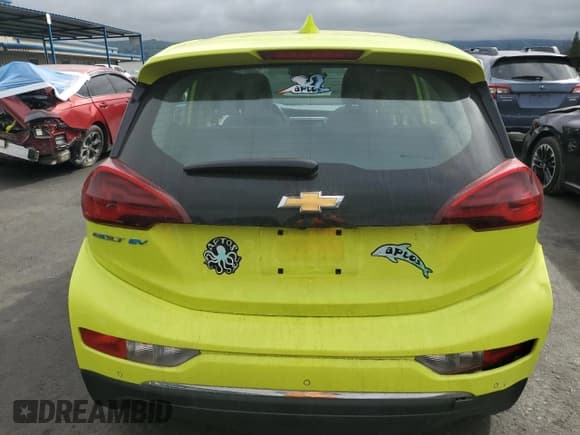 ✅ 2019 Chevrolet Bolt EV LT • VIN: 1G1FY6S00K4102907 • Lot: 52977385. Wystawiony na Copart z przebiegiem 44 600 mil. Bezpłatny archiwum sprzedaży aukcyjnych z USA i szczegółowy raport historii pojazdu na DreamBid. Zdjęcie 6.