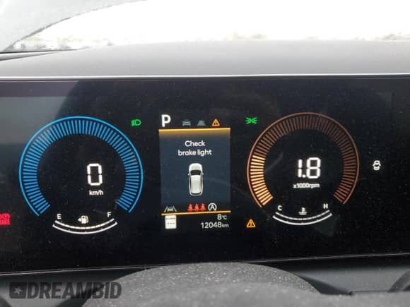 2025 Hyundai Tucson SEL with VIN 5NMJBCDEXSH553859, listed as a Copart auction lot 89507735 with 12,048 mi miles and Salvage title. Bid and sale history available at DreamBid. Image 9.