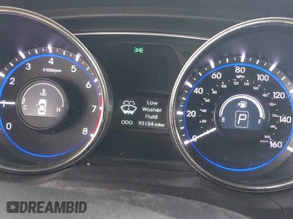 2014 Hyundai Sonata GLS with VIN 5NPEB4AC3EH944594, listed as a IAAI auction lot 43434252 with 93,134 mi miles and . Bid and sale history available at DreamBid. Image 7.