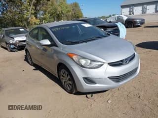 ✅ 2012 Hyundai Elantra GLS • VIN: 5NPDH4AE9CH089974 • Lot: 43474560. Listed on IAAI with 174,190 mi. Free auction sales archive from the USA and detailed vehicle history report at DreamBid. Image 1.