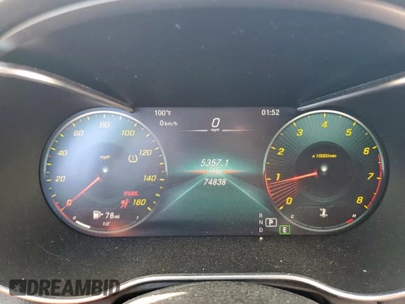 ✅ 2020 Mercedes-Benz C 300 • VIN: W1KWJ8DBXLF989854 • Lot: 81077045. Listed on Copart with 74,838 mi. Free auction sales archive from the USA and detailed vehicle history report at DreamBid. Image 9.